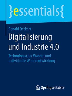 cover image of Digitalisierung und Industrie 4.0